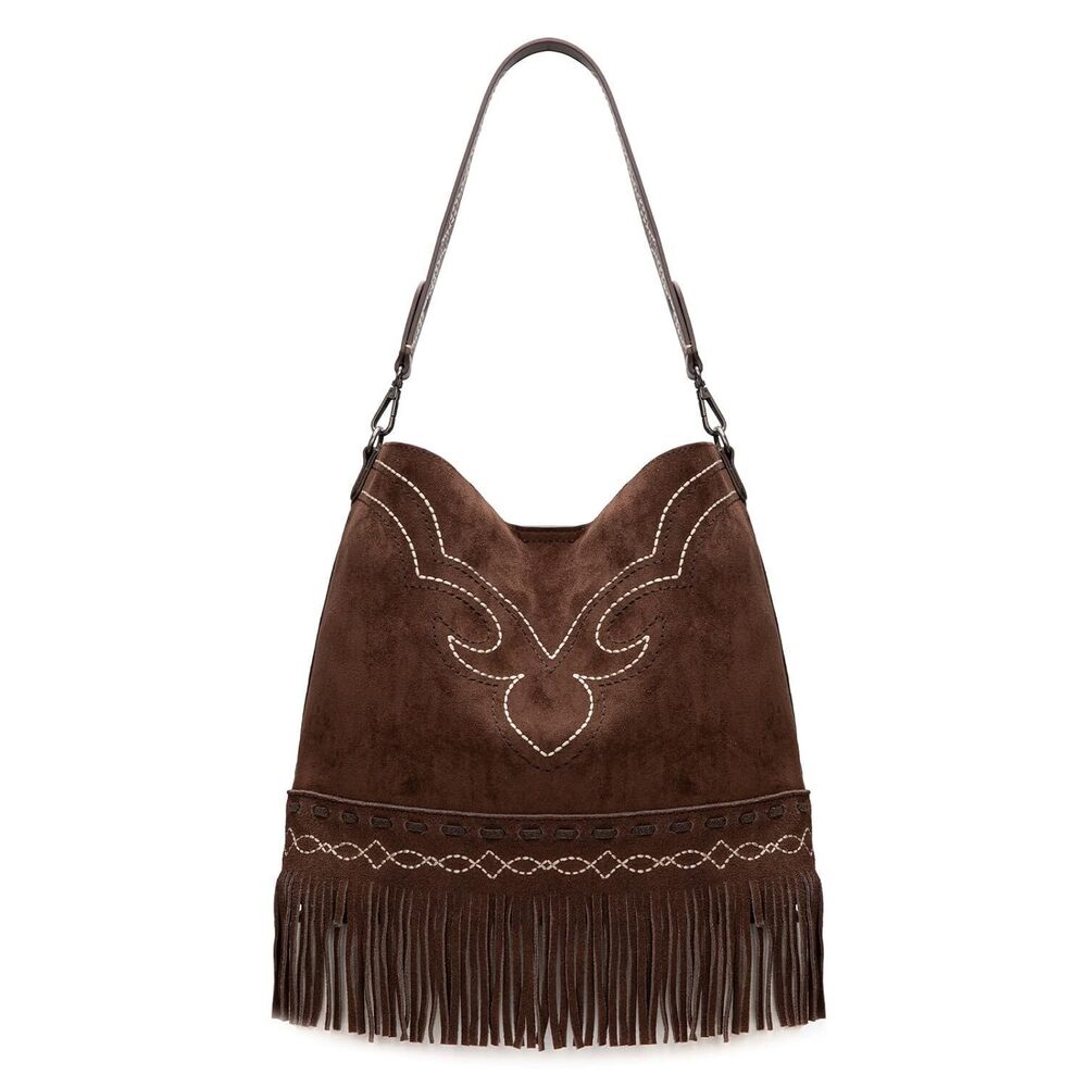 Fringe Hobo Bags for Women Soft Designer Top Handle Shoulder Bag